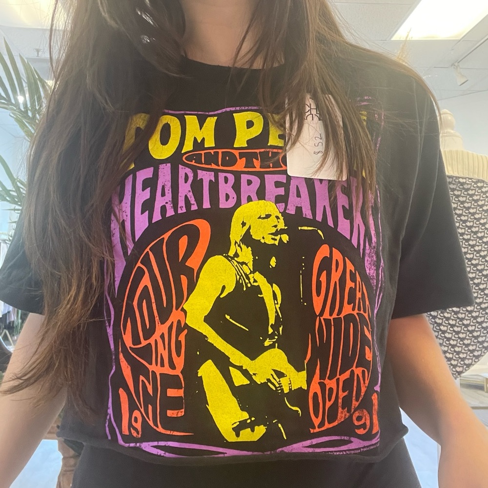 Tom Petty Crop Tee